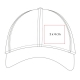 Gorra o cachucha de algodón acabado jaspeado Evony