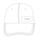 Gorra o cachucha de algodón tipo mezclilla deslavada Nairobi