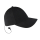 Gorra o cachucha con audífonos bluetooth multifunciones