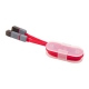 Cable de datos o carga micro USB para celular o Smartphone con estuche y tapas