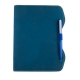 Libreta de diseño carpeta de curpiel TREBBIA con bolígrafo