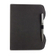 Libreta de diseño carpeta de curpiel TREBBIA con bolígrafo