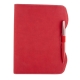 Libreta de diseño carpeta de curpiel TREBBIA con bolígrafo