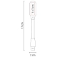 Lámpara o linterna USB para teclado de Laptop LUX