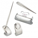 Set de escritorio elegante LENAR de 4 accesorios metálicos