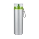 Cilindro de aluminio LEMAN 750 ml con tapa plástica de doble rosca y gancho
