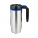 Termo tipa taza OSAKA 400 ml con botón pulsador para abrir y cerrar