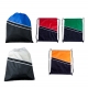 Morral de poliéster Sprint con bolsa frontal de cierre