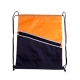Morral de poliéster Sprint con bolsa frontal de cierre