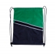 Morral de poliéster Sprint con bolsa frontal de cierre