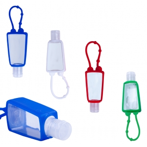 Gel anti bacterial Bora con funda de silicón 16 ml.