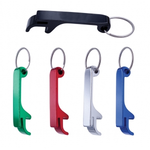 Llavero destapador de aluminio