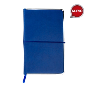Libreta Palmero con borde metálico y estuche