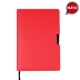 Libreta Stanford con broche y pastas de acabado satinado