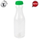 Botella de plástico tritan con tapa tipo corcho lata de color 500 ml