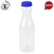 Botella de plástico tritan con tapa tipo corcho lata de color 500 ml