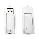 Memoria metálica USB giratoria de 8GB con estuche
