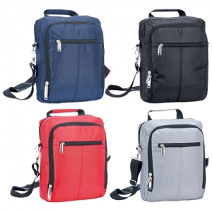 Mochila tipo maletín para laptop de poliéster
