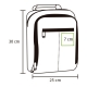 Mochila tipo maletín para laptop de poliéster