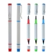 Pluma plástica CUADRIX para tinta negra y marcador en 3 colores diferentes