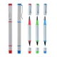 Pluma plástica CUADRIX para tinta negra y marcador en 3 colores diferentes