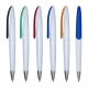Pluma plástica Modelo DROP cuerpo color blanco