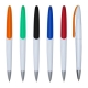 Pluma plástica Modelo DROP cuerpo color blanco