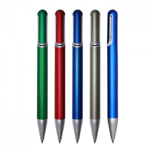 Pluma promocional NEBRASKA colores metálicos en cuerpo