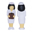 Figura promocional anti estrés en forma de enfermera mod NURSE