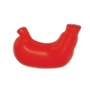 Figura promocional anti estrés en forma de estomago color rojo