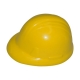 Atractiva figura anti estrés en forma de casco color amarillo