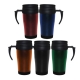 Taza Tarro Térmico de plástico diferentes colores modelo ATLANTIC FROSTED
