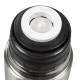 Fino Termo de Acero Inoxidable color plata y tapa de Rosca modelo BALISTIC