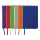 Mini cuaderno con sujetador elástico 7 colores diferentes