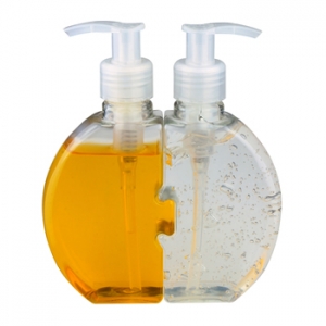 Despachador modelo DUO para jabón de plástico no incluye liquido