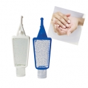 Dispensador de gel con funda de silicón para bolso modelo AQUA