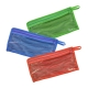 Estuche multiusos con cierre en 3 colores diferentes