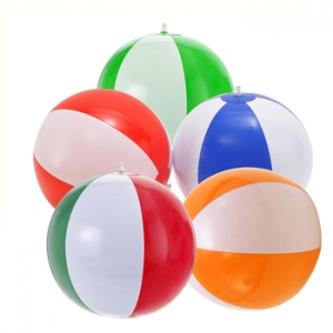 Bonita pelota playera tricolor modelo BEACH BALL