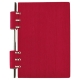 Libreta en curpiel con espiral metálico ALIFAN