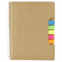 Libreta ecológica de espiral metálico KORYAK