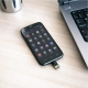 Bolígrafo elegante de acero inoxidable con USB de 8GB ELZ, incluye estuche.