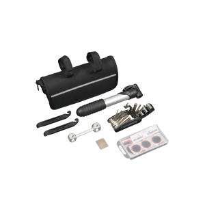 Set de herramientas para ciclista con estuche de tela