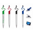 Pluma o bolígrafo plástico Holder con stylus y soporte para Smartphone