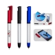 Pluma o bolígrafo plástico Adam con limpia pantallas y stylus
