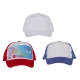 Gorra de poliéster Forester con amplia área para sublimar