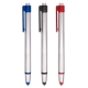 Bolígrafo de plástico acabado metálico y punta touch táctil pluma PROMOCIONAL