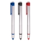 Bolígrafo de plástico acabado metálico y punta touch táctil pluma PROMOCIONAL