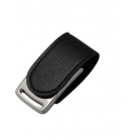 Memoria USB con clip o cubierta de piel 8 GB