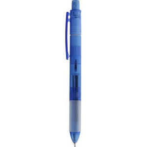 Bolígrafo o pluma plástico japonés  2 tintas y portaminas