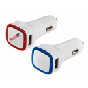 Cargador o plug doble USB para automóvil Mobicar